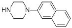 Structure of 1-(2-NAPHTHYL)PIPERAZINE