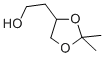 Structure of 4-(2-HYDROXYETHYL)-2,2-DIMETHYL-1,3-DIOXOLANE