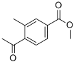METHYL 4-ACETYL-3-METHYLBENZOATE结构式