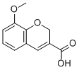 Structure of 8-METHOXY-2H-CHROMENE-3-CARBOXYLIC ACID