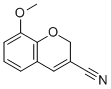 Structure of 8-METHOXY-2H-CHROMENE-3-CARBONITRILE