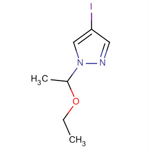 Structure of 1H-Pyrazole, 1-(1-ethoxyethyl)-4-iodo-