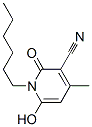 Structure of 1-hexyl-1,2-dihydro-6-hydroxy-4-methyl-2-oxonicotinonitrile