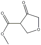 Structure of methyl 4-oxooxolane-3-carboxylate