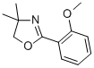 Structure of 2-(2-METHOXYPHENYL)-4,4-DIMETHYL-2-OXAZOLINE