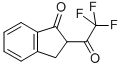 Structure of 2-(TRIFLUOROACETYL)INDAN-1-ONE