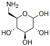 Structure of 6-amino-6-deoxyglucopyranose