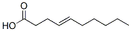 TRANS-4-DECENOIC ACID结构式