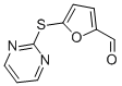 5-(PYRIMIDIN-2-YLSULFANYL)-FURAN-2-CARBALDEHYDE结构式
