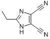 2-ETHYL-1H-IMIDAZOLE-4,5-DICARBONITRILE结构式