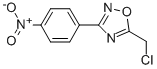Structure of 5-CHLOROMETHYL-3-(4-NITRO-PHENYL)-[1,2,4]OXADIAZOLE