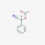 [cyano(phenyl)methyl] acetate结构式