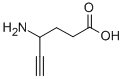 Structure of 4-AMINO-5-HEXYNOIC ACID