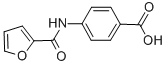 Structure of 4-(2-FUROYLAMINO)BENZOIC ACID