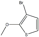Structure of 3-bromo-2-methoxythiophene
