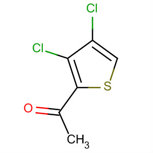 Structure of Ethanone, 1-(3,4-dichloro-2-thienyl)-