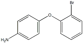 Structure of 4-(2-bromophenoxy)aniline