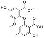 Structure of asterric acid