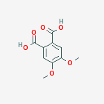 Structure of 4,5-Dimethoxy-1,2-benzenedicarboxylic acid