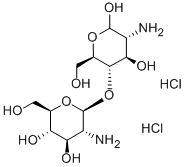 Structure of CHITOBIOSE DIHYDROCHLORIDE