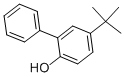 4-叔-丁基-2-苯基苯酚结构式