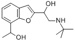 Chemical structure of 1-Hydroxybufuralol