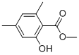 Structure of METHYL 2-HYDROXY-4,6-DIMETHYLBENZOATE