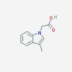 Structure of 3-Methyl-1H-indole-1-acetic acid