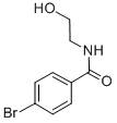 Structure of 4-BROMO-N-(2-HYDROXYETHYL)BENZENECARBOXAMIDE