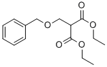 Structure of diethyl (benzyloxy)methylmalonate