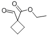 Structure of Cyclobutanecarboxylicacid, 1-formyl-, ethyl ester