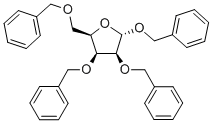 1,2,3,4-Tetra-O-benzyl-a-D-mannopyranoside结构式