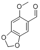 Chemical structure of 6-METHOXY-BENZO[1,3]DIOXOLE-5-CARBALDEHYDE