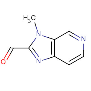 Structure of 3H-Imidazo[4,5-c]pyridine-2-carboxaldehyde, 3-methyl-