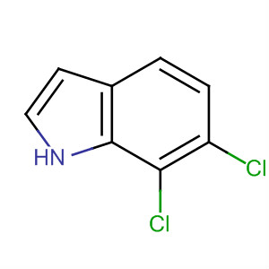 Structure of 1H-Indole, 6,7-dichloro-