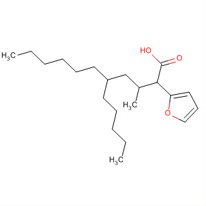 Structure of 2-Furanundecanoic acid, 3-methyl-5-pentyl-