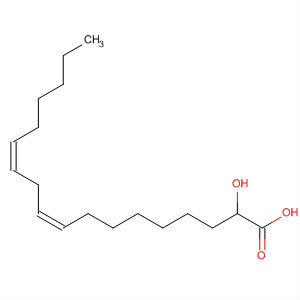 Structure of 9,12-Octadecadienoic acid, 2-hydroxy-, (Z,Z)-