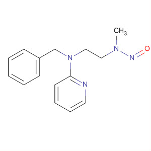 Structure of 1,2-Ethanediamine,N-methyl-N-nitroso-N'-(phenylmethyl)-N'-2-pyridinyl-