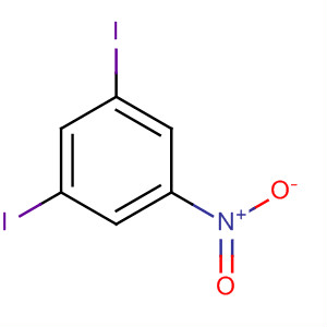 Structure of Benzene, 1,3-diiodo-5-nitro-