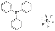 Structure of TRIPHENYLSULFONIUM HEXAFLUOROPHOSPHATE