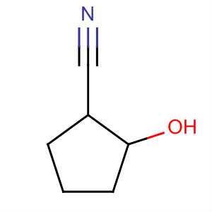 Structure of Cyclopentanecarbonitrile, 2-hydroxy-