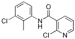 Structure of 2-chloro-N-(3-chloro-2-methylphenyl)nicotinamide