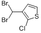 Structure of 2-Chloro-3-(Dibromomethyl) Thiophene