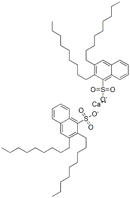 Structure of calcium bis(dinonylnaphthalenesulphonate)