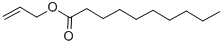 Structure of ALLYL DECANOATE