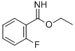 Structure of 2-FLUORO-BENZIMIDIC ACID ETHYL ESTER