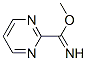 Structure of 2-PYRIMIDINECARBOXIMIDIC ACID METHYL ESTER