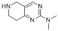 N,N-DIMETHYL-5,6,7,8-TETRAHYDROPYRIDO[4,3-D]PYRIMIDIN-2-AMINE结构式