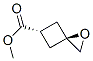 Structure of 1-OXASPIRO[2.3]HEXANE-5-CARBOXYLIC ACID METHYL ESTER,TRANS-