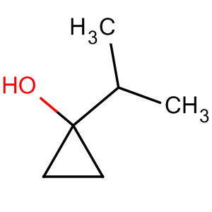 Cyclopropanol, 1-(1-methylethyl)-结构式